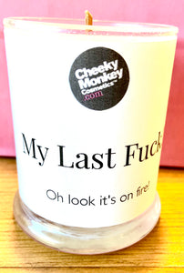 My Last F Candle